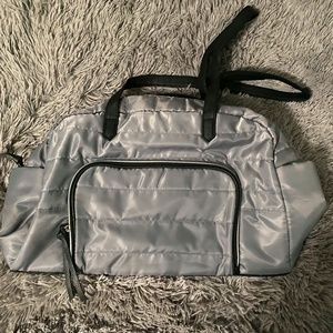 Grey Weekender Bag